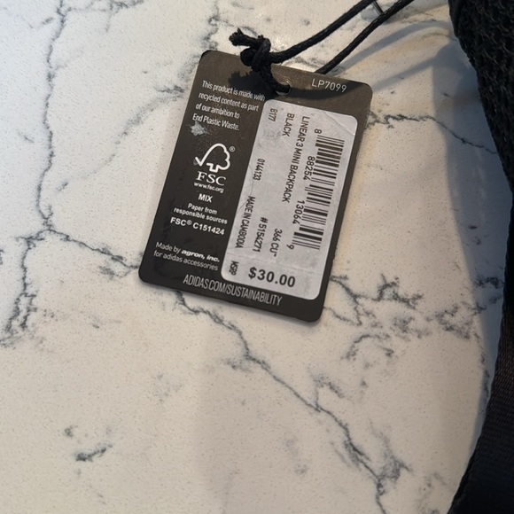 Adidas Linear Mini Backpack - Picture 4 of 9